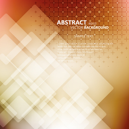 Abstract technology transparent Squares Background illustration eps 10のイラスト素材