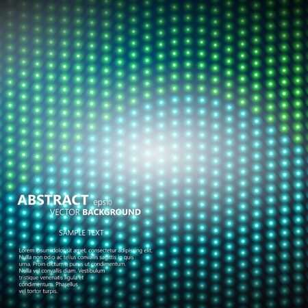 Abstract smooth background with glowing rows of halftone dotsのイラスト素材