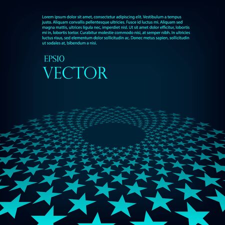 Abstract stars swirl background vector illustration eps 10 vector illustrationの写真素材