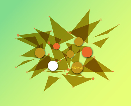 Integration and innovation technology. Best ideas for Business presentation model green colorのイラスト素材
