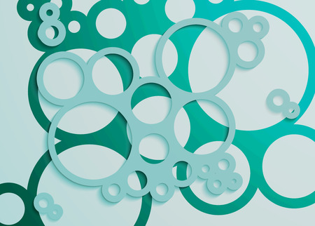 Set of Bright Abstract Circles Frames Design Elements, cosmetics, soap, shampoo, perfume, medical, label background, vector illustrationのイラスト素材