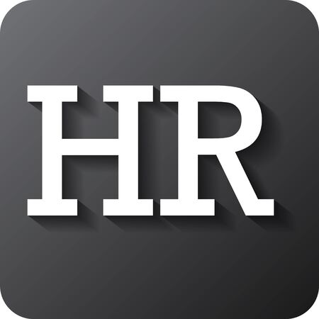 Human resources sign icon. HR symbol. Workforce of business organization.  のイラスト素材