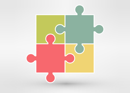 Vector circle business concepts with icons  can use for infographic  loop business report or plan modern template  education template business brochure  system diagram eps 10 vector illustration eps 10のイラスト素材