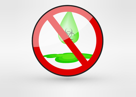 Acid vector illustration with dangerous green liquid  eps 10のイラスト素材