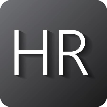 Human resources sign icon. HR symbol. Workforce of business organization. Vector eps 10のイラスト素材