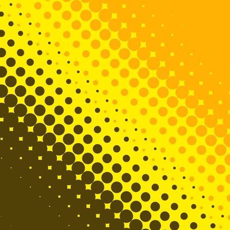 Halftone illustratorのイラスト素材