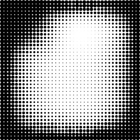 halftone backgroundのイラスト素材