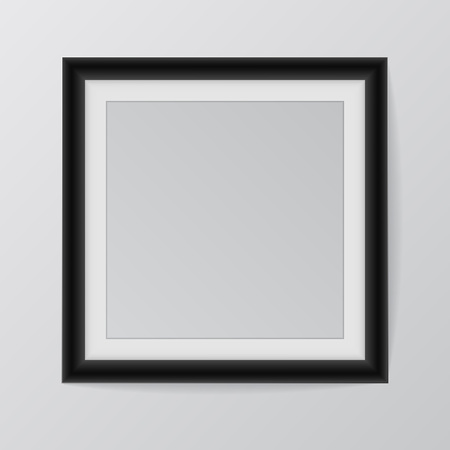 Realistic frame. Perfect for your presentations Vector illustrationのイラスト素材