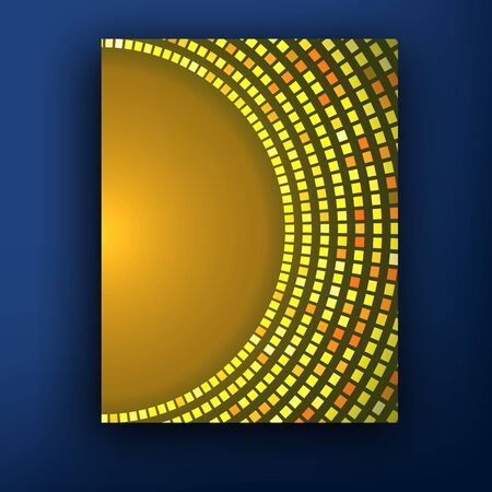 Sunny bokeh. Vector background EPS10.のイラスト素材