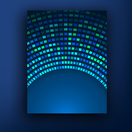Technology color background. Molecules, atoms and flashes of light. Medicine, Bioengineering. Communication, Social network, Chemistry and Physics Halftone technology abstract vector illustration.のイラスト素材