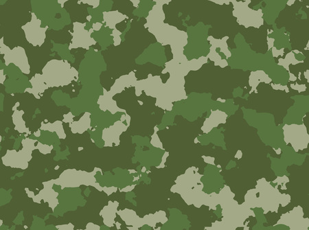 Ilustración de Seamless woodland camo pattern vector eps 10 vector illustration - Imagen libre de derechos