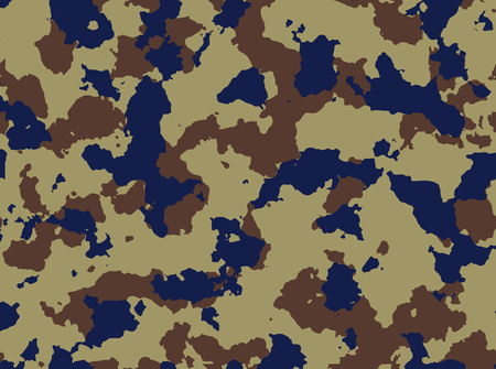 Seamless woodland camo pattern vector eps 10 vector illustrationのイラスト素材