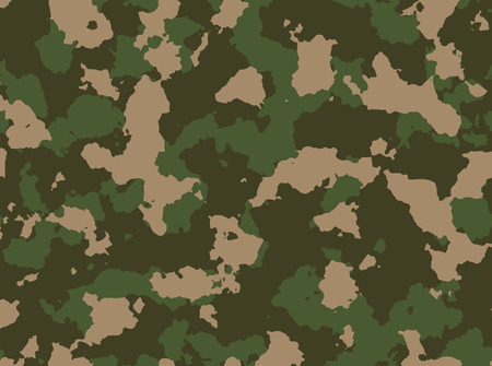 Seamless woodland camo pattern vector eps 10 vector illustrationのイラスト素材