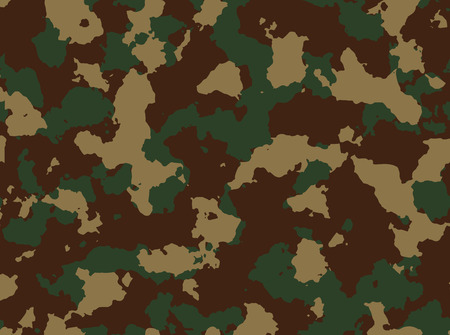 Seamless woodland camo pattern vector eps 10 vector illustrationのイラスト素材