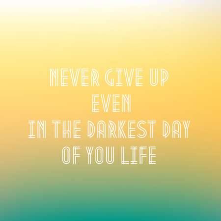Motivational poster. Editable. Abstract Background - Blurred Image - Sunsetのイラスト素材