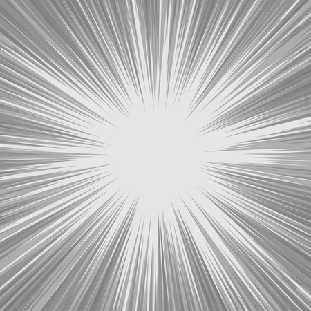 Comic book speed horizontal lines background setのイラスト素材