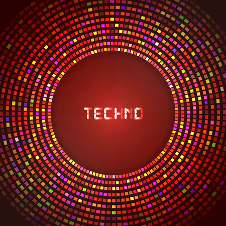 Abstract colored  shape for your business idea. のイラスト素材