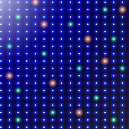 Abstract smooth background with glowing rows of halftone dotsのイラスト素材