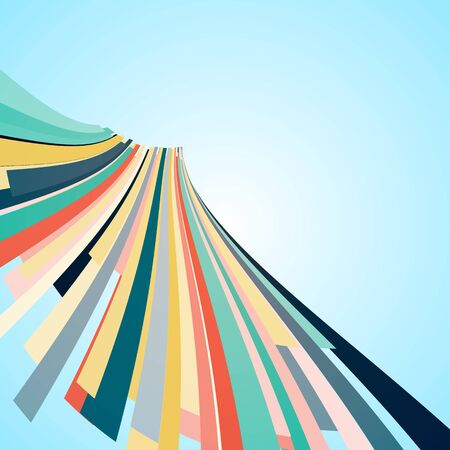 Moving colorful abstract background のイラスト素材