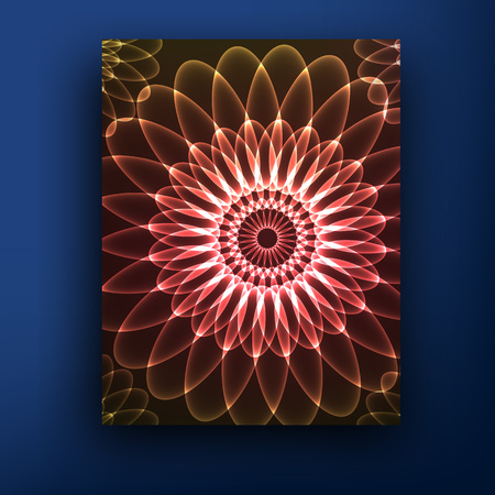Vector brochure  booklet cover design templates collection A4  のイラスト素材