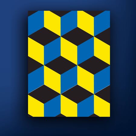 Vector brochure booklet cover design templates collection A4.のイラスト素材