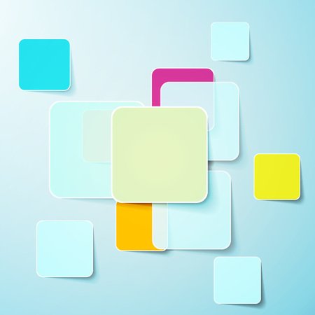 Colorful paper abstract vector background のイラスト素材
