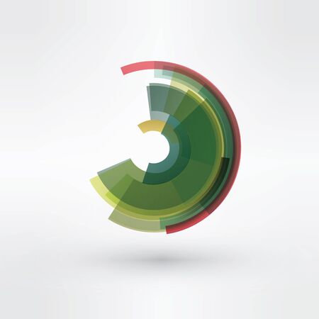 Round shape. のイラスト素材