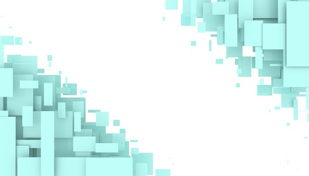 Illustration of moving rectangles.の写真素材