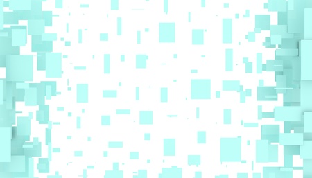 Illustration of moving rectangles.の写真素材