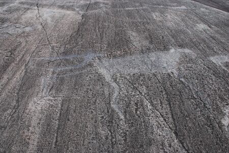 Petroglyph Primitive drawings on stones. Ancient art by prehistoric humans.の写真素材