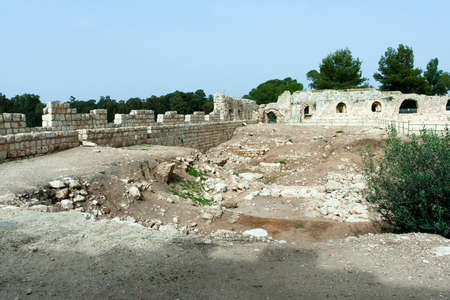 Archaeological excavations in Israel の写真素材