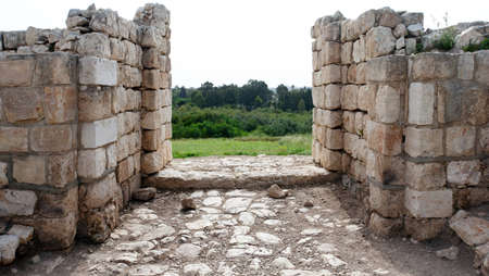 Archaeological excavations in Israel の写真素材