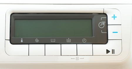 Washing machine control panelの写真素材