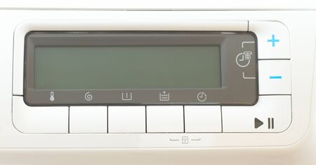 Washing machine control panelの写真素材