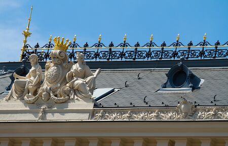 Architecture of Vienna - cityscape of Austrian capital city の写真素材
