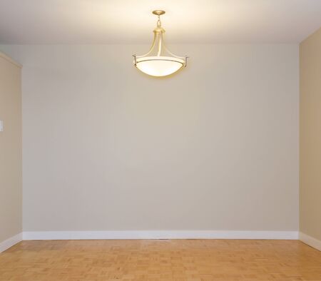 Empty Living Room in a new apartmentの写真素材