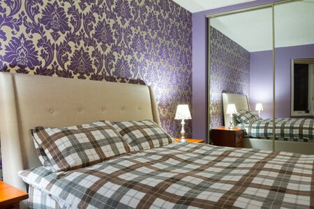 Romantic bedroom interior designの写真素材