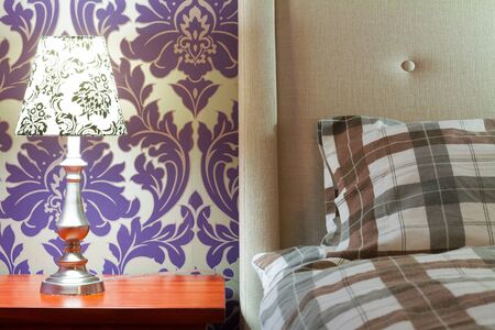 Romantic bedroom interior designの写真素材