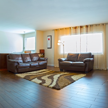 Interior design in a new houseの写真素材