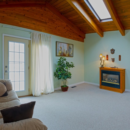 Interior design in a new houseの写真素材