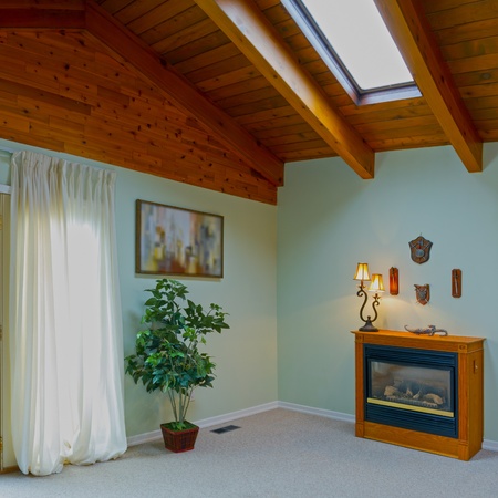 Interior design in a new houseの写真素材