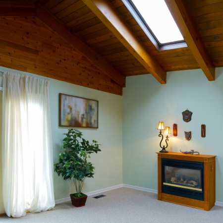 Interior design in a new houseの写真素材