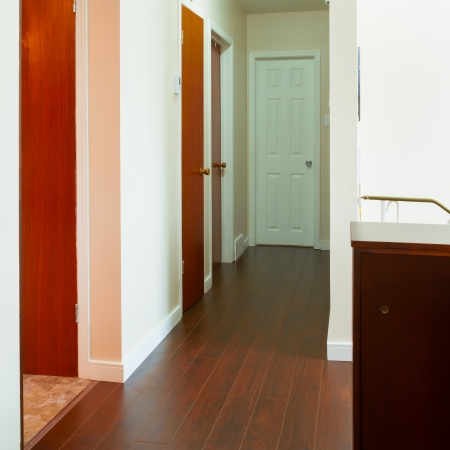 New house empty hallway interiorの写真素材