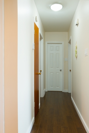 New house empty hallway interiorの写真素材