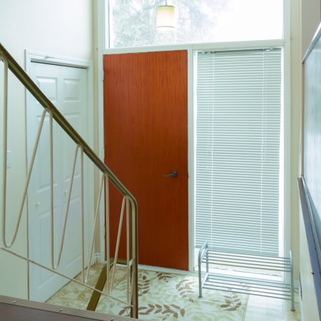 New house empty hallway interiorの写真素材