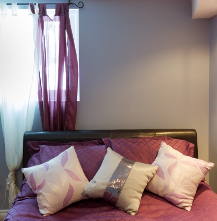 Bedroom interior design in a new house.の写真素材