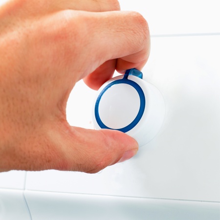 Hand Turning Washing Machine Appliance Dialの写真素材