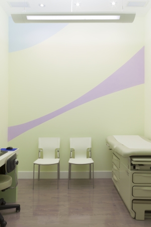 Examination room at a doctor s officeの写真素材