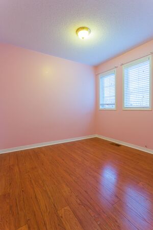 Empty  Bedroom after renovation in a New Houseの写真素材