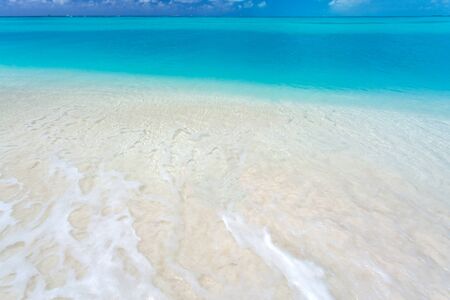 Tropical beach in Cayo Largo Paraiso beach. Cubaの写真素材